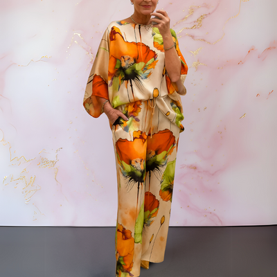 Bria | Satin Two-Piece Women's Set