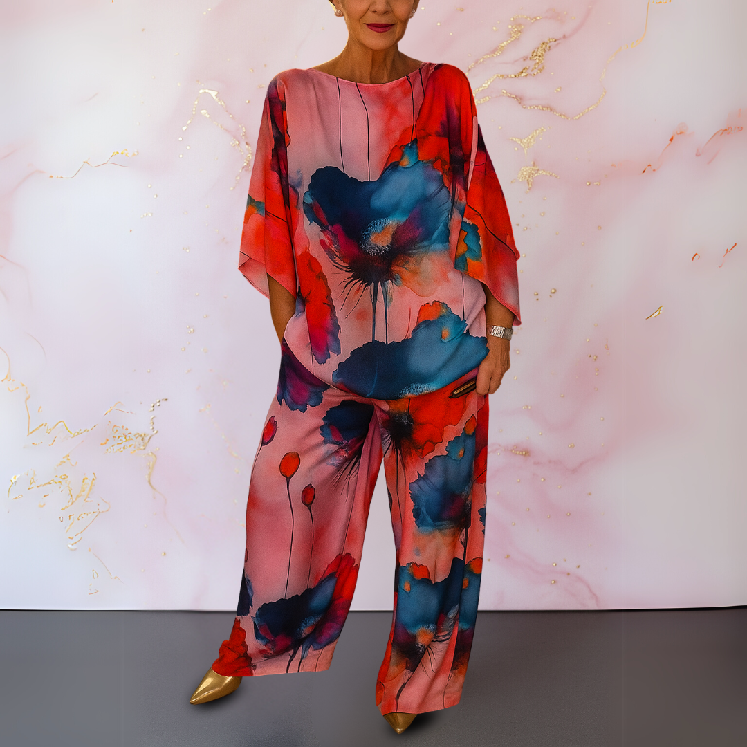 Bria | Satin Two-Piece Women's Set