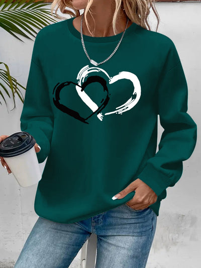 Hannah | Elegant Heart Sweater