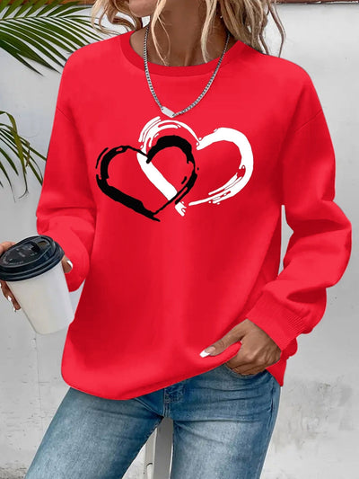 Hannah | Elegant Heart Sweater