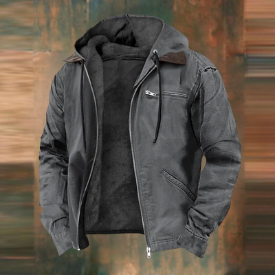 Anthony | Zipper Hooded Jacket