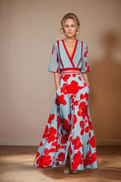 Allison | Timeless Elegance Floral Dress