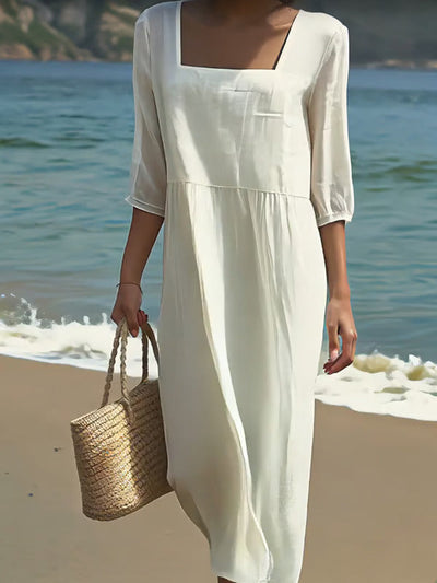 Beth | Casual Linen Dress