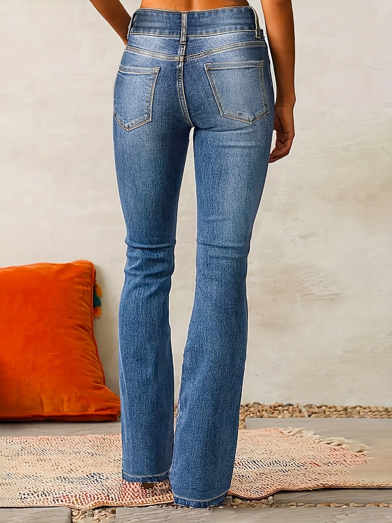 Maisie | Trendy High-Waisted Flared Jeans
