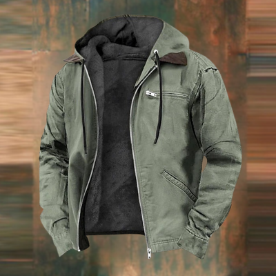 Anthony | Zipper Hooded Jacket