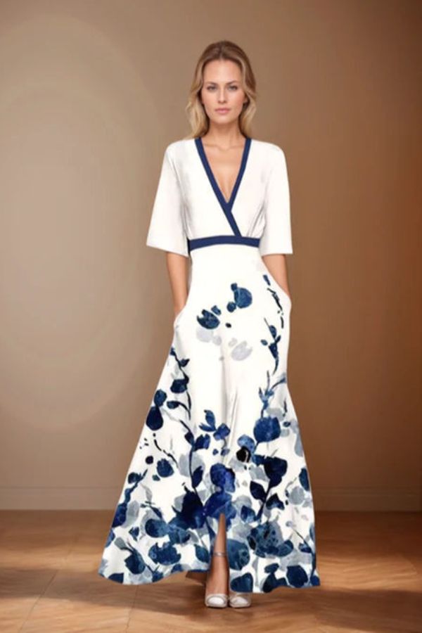 Allison | Timeless Elegance Floral Dress