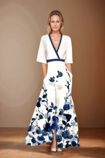 Allison | Timeless Elegance Floral Dress