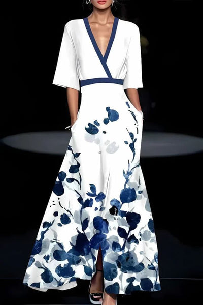 Allison | Timeless Elegance Floral Dress