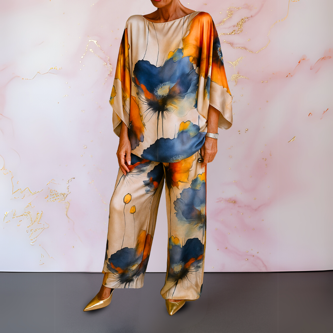 Bria | Satin Two-Piece Women's Set