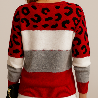 Kayla | Leopard Print Casual Sweater