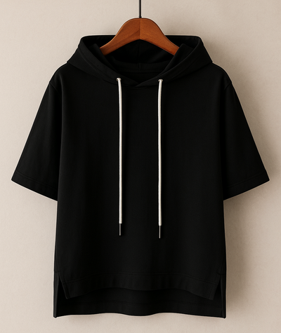 Alison | Casual Short Sleeve Hoodie