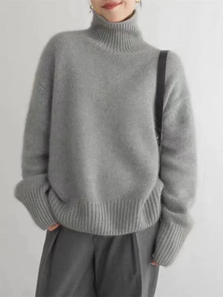 Layla | Elegant Soft Turtleneck Sweater