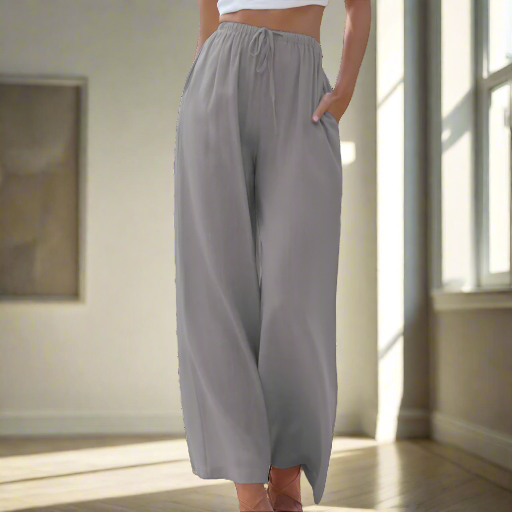 April | Elegant Cotton Trousers