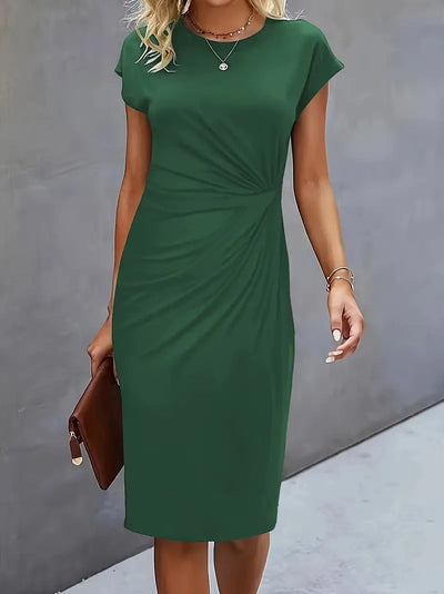 Adriana | Stylish Round Neck Dress
