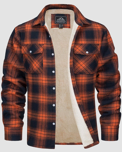 Carl | Warm and Quilted Checkered Overshirt