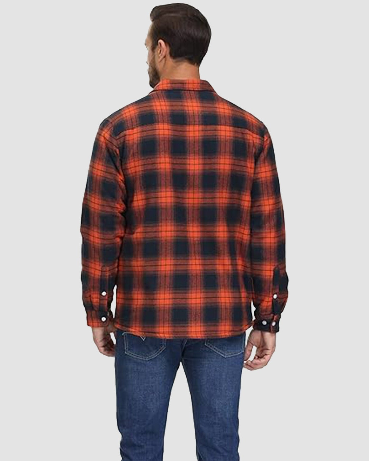 Carl | Warm and Quilted Checkered Overshirt