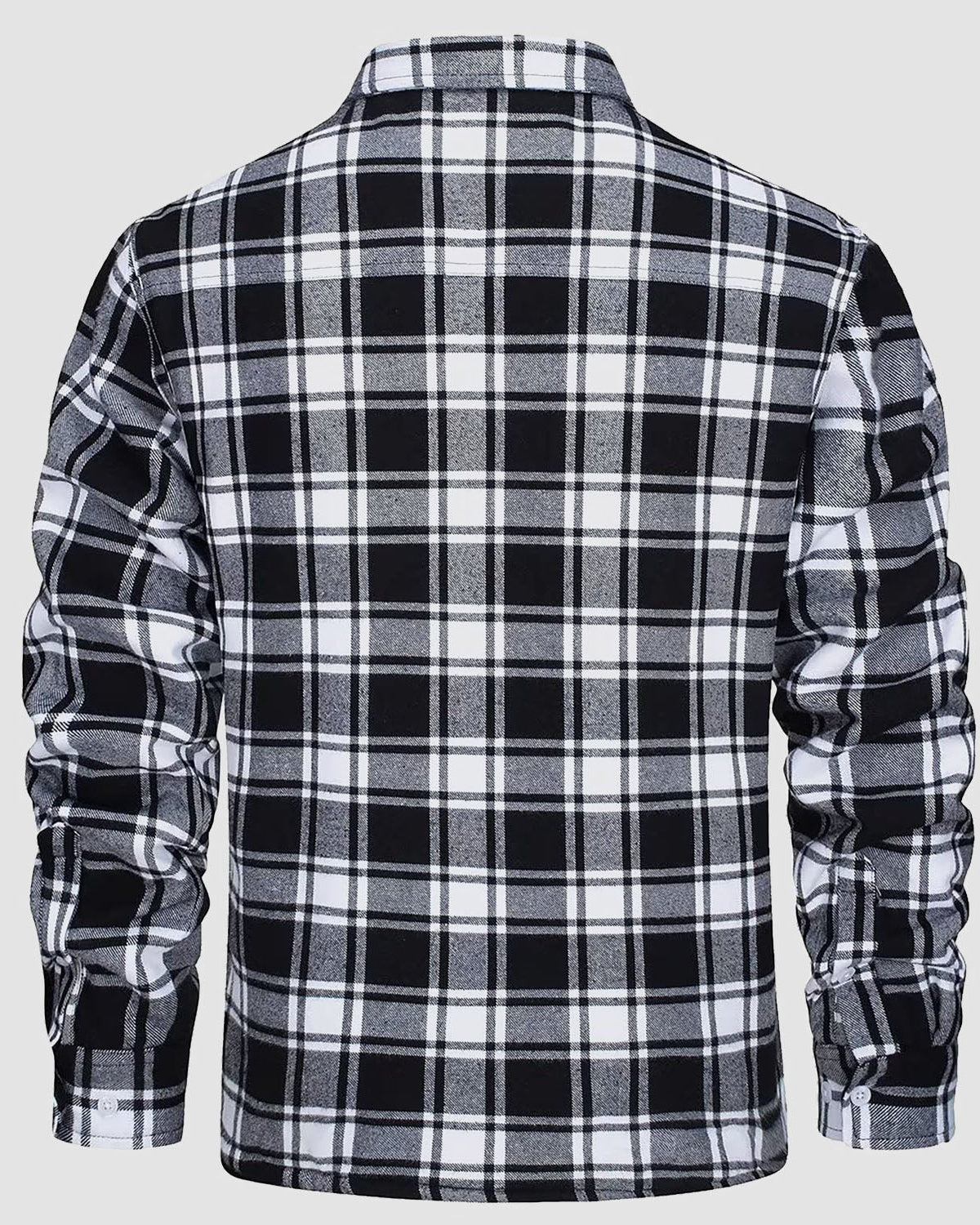 Carl | Warm and Quilted Checkered Overshirt