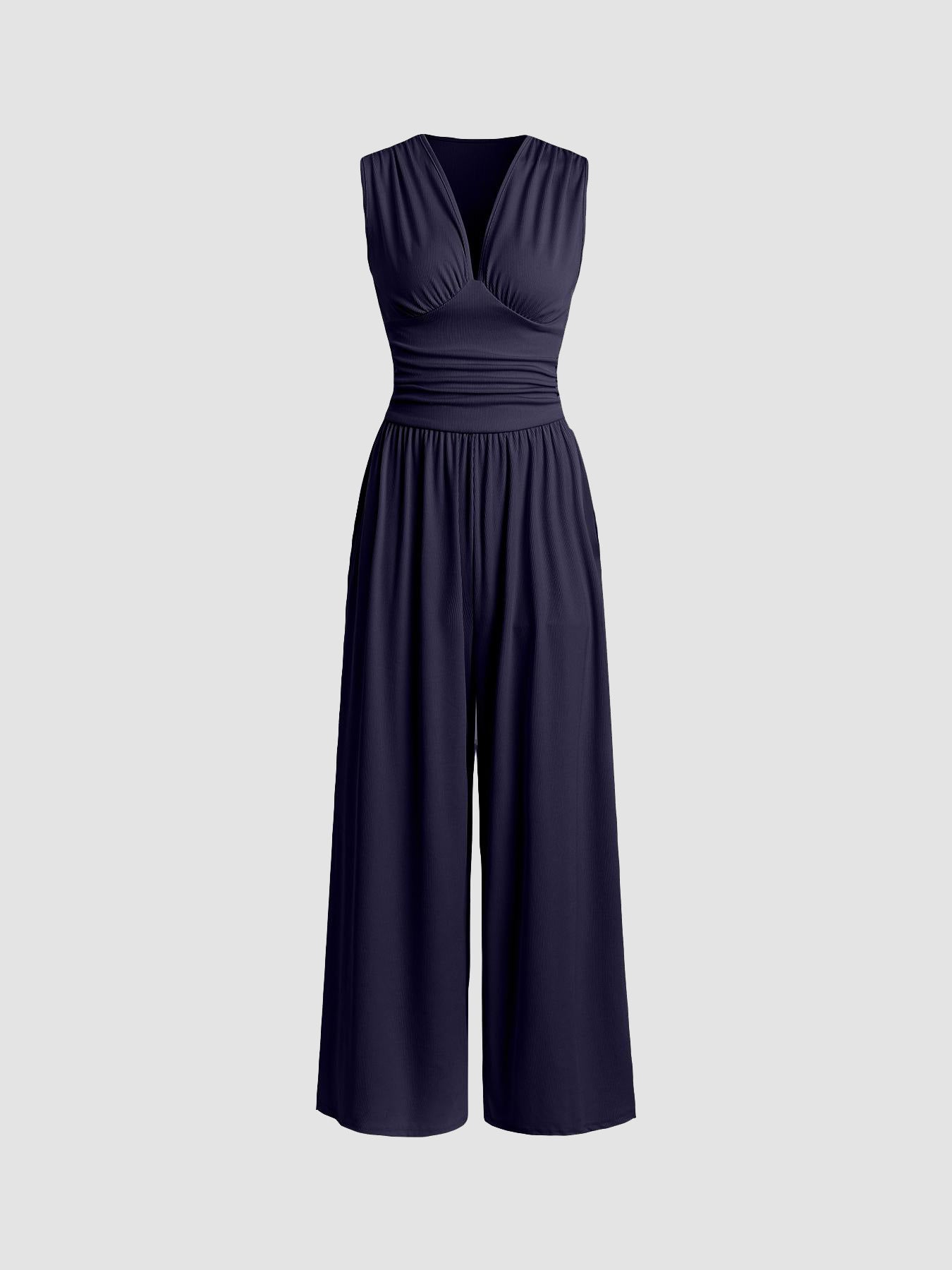 Denise | Chic Sleeveless Wide-Leg Jumpsuit