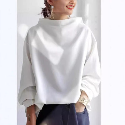 Heather | Chic High Neck Pullover
