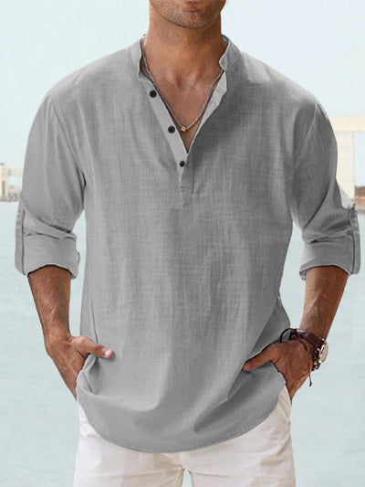 Alec | Breathable Linen Shirt