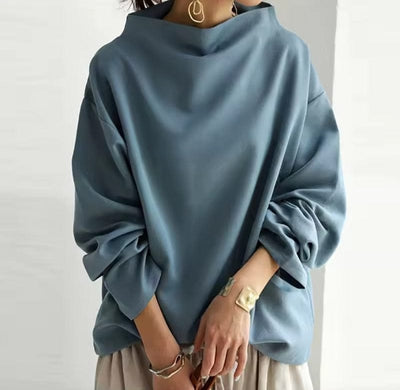 Heather | Chic High Neck Pullover
