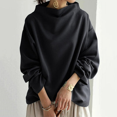 Heather | Chic High Neck Pullover