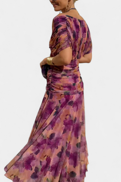 Aubree | Elegant Women's Dress | Romantic Long Floral Dress