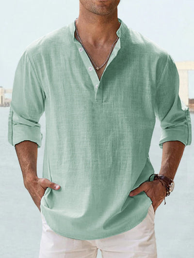 Alec | Breathable Linen Shirt