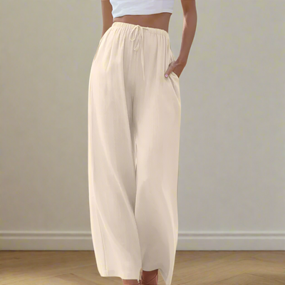 April | Elegant Cotton Trousers
