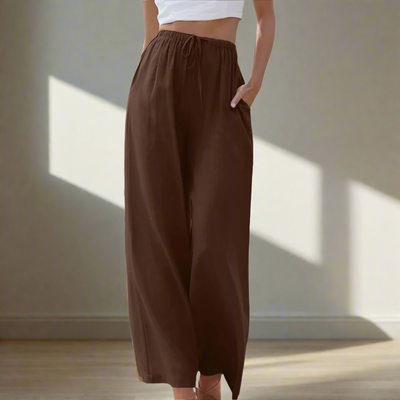 April | Elegant Cotton Trousers