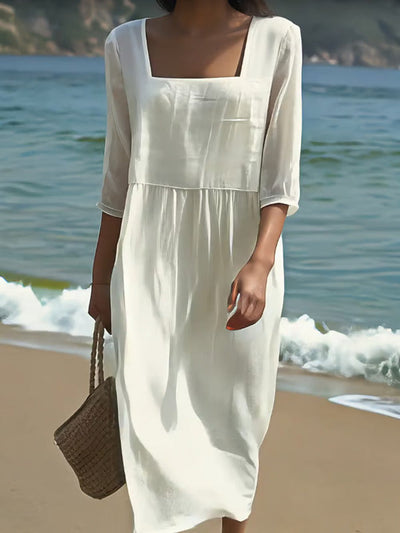 Beth | Casual Linen Dress