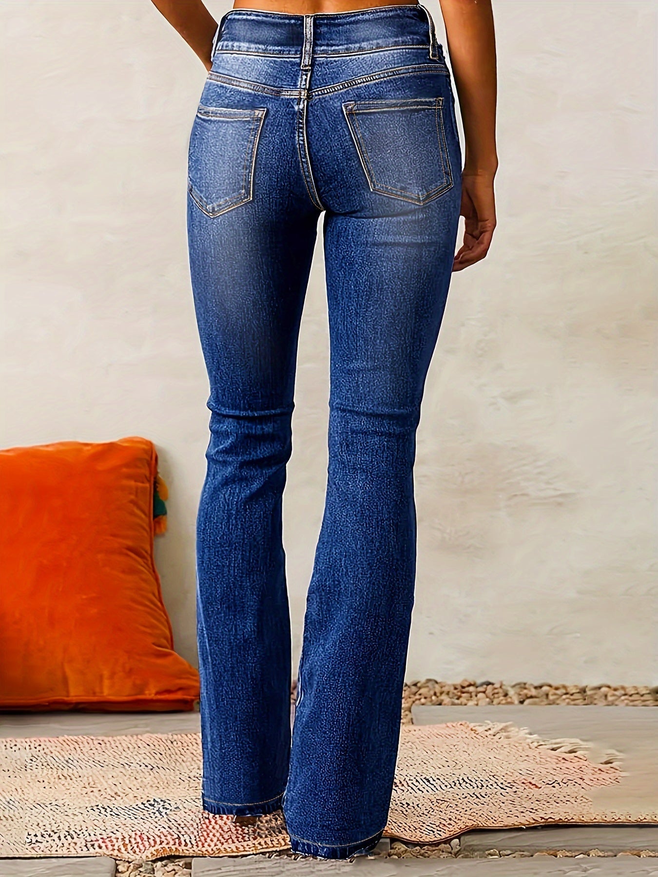 Maisie | Trendy High-Waisted Flared Jeans
