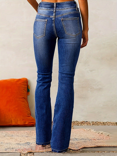 Maisie | Trendy High-Waisted Flared Jeans