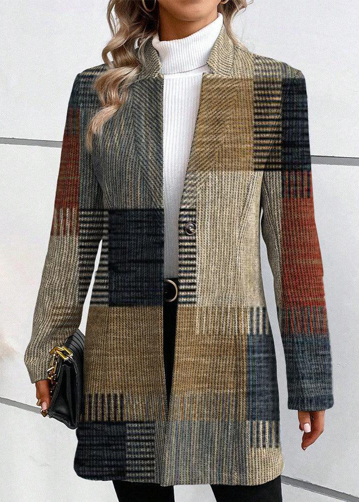 Delilah | Elegant Blazer With Pattern